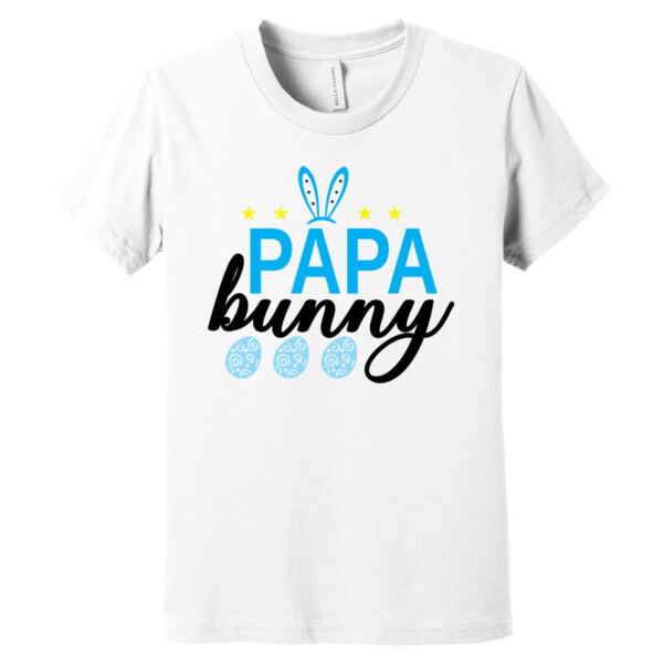 Papa Bunny - Youth Premium Cotton T-Shirt Thumbnail