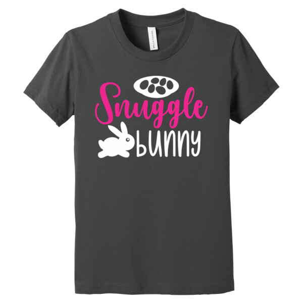 Snuggle Bunny - Youth Premium Cotton T-Shirt Thumbnail