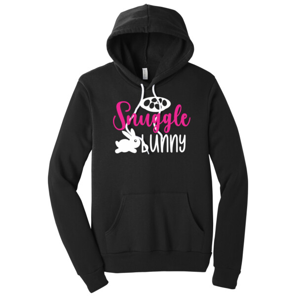 Snuggle Bunny - Unisex Premium Fleece Pullover Hoodie Thumbnail