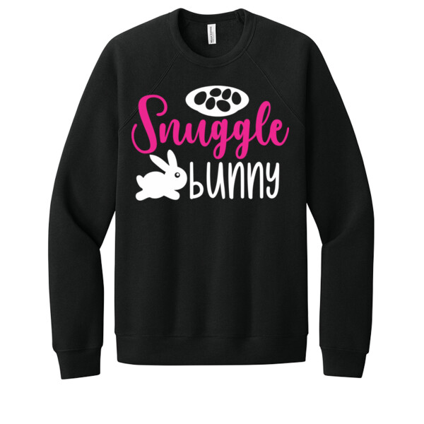 Snuggle Bunny - Unisex Premium Fleece Crew Sweatshirt Thumbnail