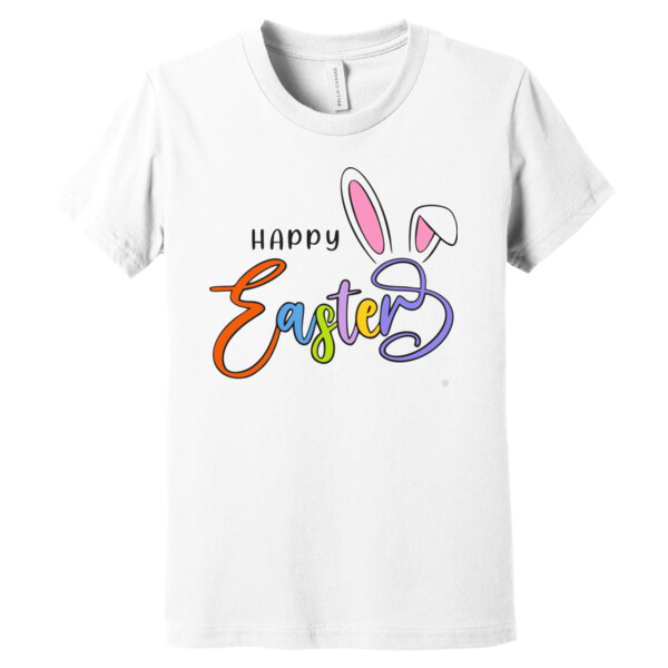 Happy Easter - Youth Premium Cotton T-Shirt Thumbnail