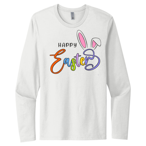 Happy Easter - Unisex Premium Cotton Long Sleeve T-Shirt Thumbnail