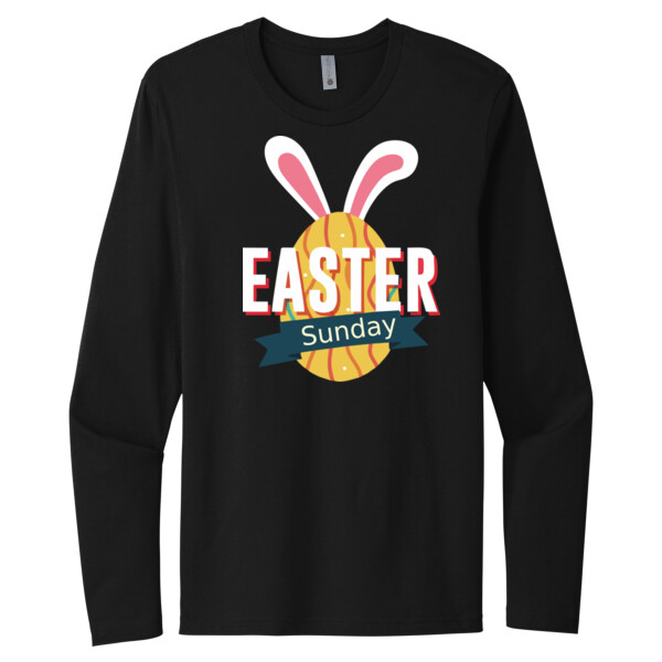 Easter Sunday - Unisex Premium Cotton Long Sleeve T-Shirt Thumbnail