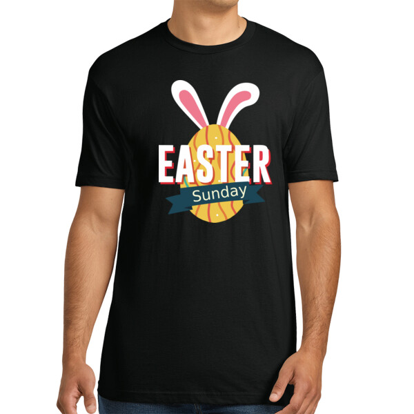 Easter Sunday - Unisex Premium Cotton T-Shirt Thumbnail