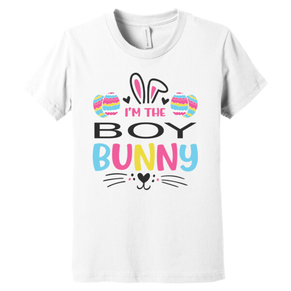 Boy Bunny - Youth Premium Cotton T-Shirt Thumbnail