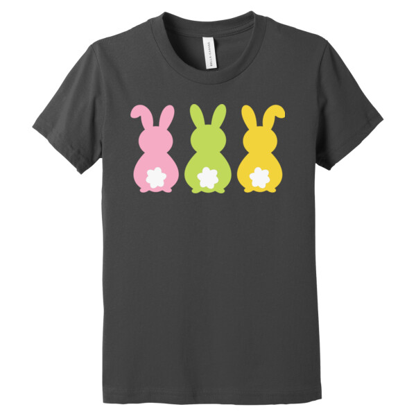 Tripple Bunny - Youth Premium Cotton T-Shirt Thumbnail