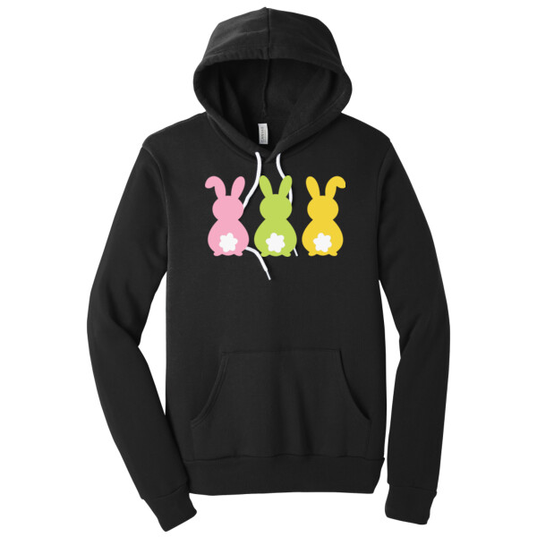 Tripple Bunny - Unisex Premium Fleece Pullover Hoodie Thumbnail