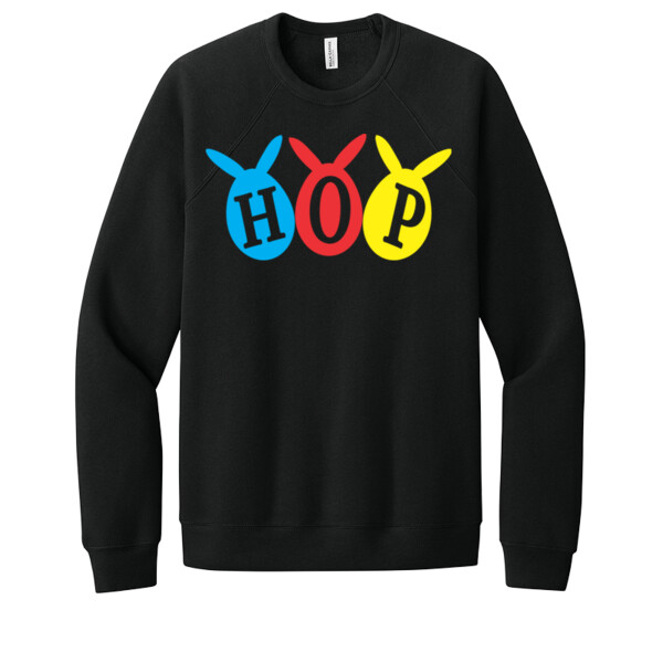 Hop - Unisex Premium Fleece Crew Sweatshirt Thumbnail