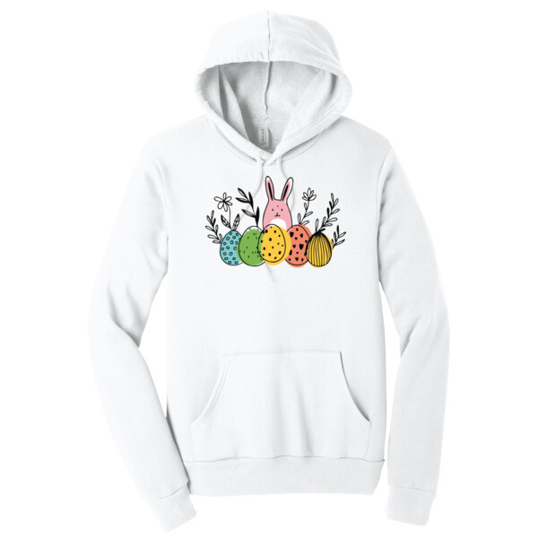 Bunny Eggs - Unisex Premium Fleece Pullover Hoodie Thumbnail