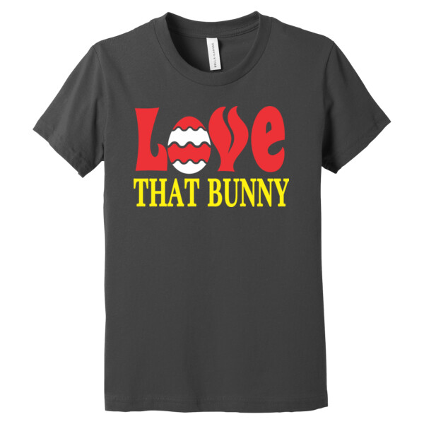 Love That Bunny - Youth Premium Cotton T-Shirt Thumbnail
