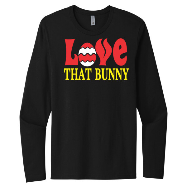 Love That Bunny - Unisex Premium Cotton Long Sleeve T-Shirt Thumbnail