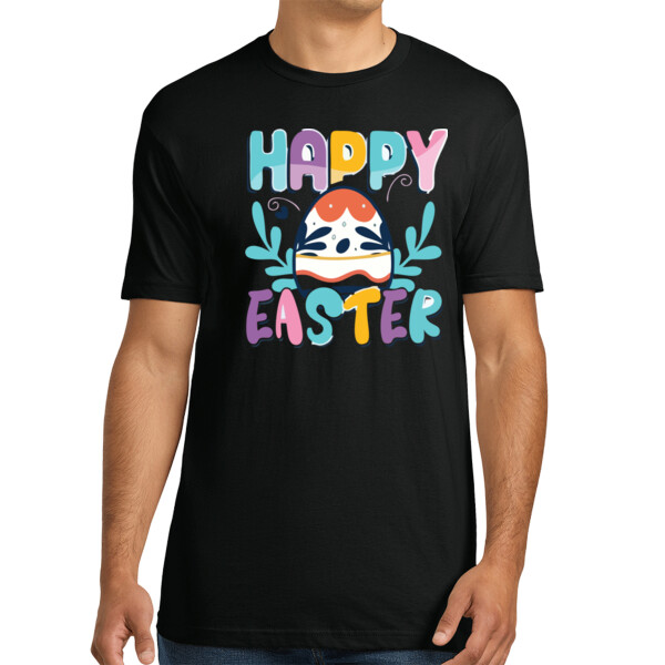 Happy Easter 2 - Unisex Premium Cotton T-Shirt Thumbnail