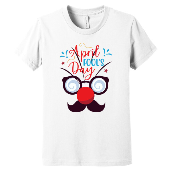 April Fools Mustache 2 - Youth Premium Cotton T-Shirt Thumbnail