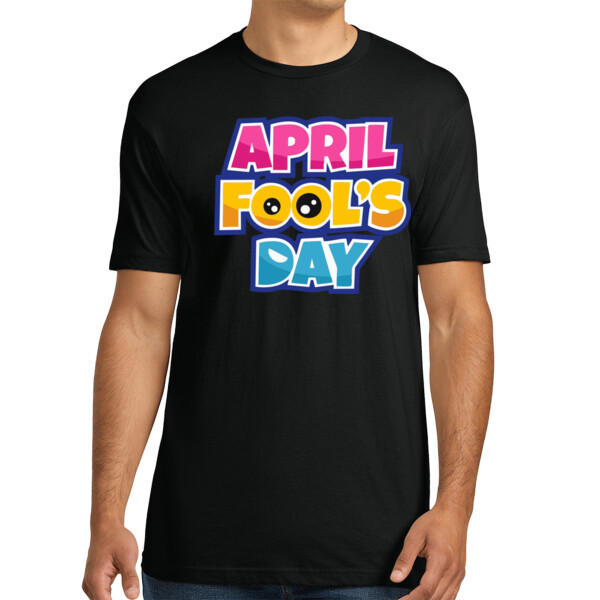 April Fools Day 9 - Unisex Premium Cotton T-Shirt Thumbnail