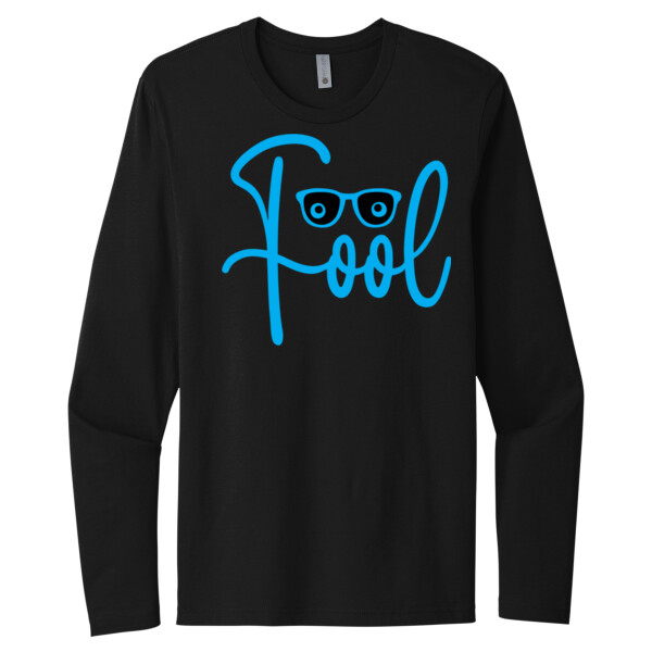 Fool Shades - Unisex Premium Cotton Long Sleeve T-Shirt Thumbnail