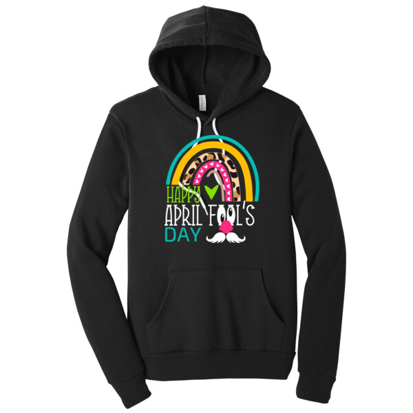 April Fools Rainbow - Unisex Premium Fleece Pullover Hoodie Thumbnail