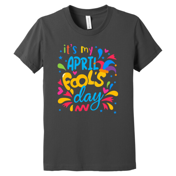 My April Fools Day - Youth Premium Cotton T-Shirt Thumbnail