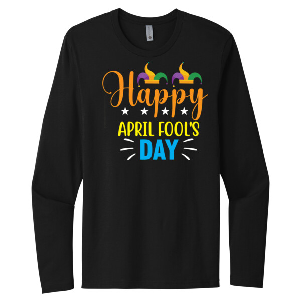 April Fools Day 1 - Unisex Premium Cotton Long Sleeve T-Shirt Thumbnail