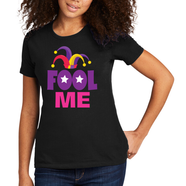 Fool Me - Women's Premium Cotton T-Shirt Thumbnail