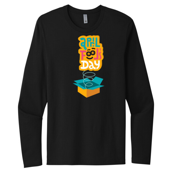 April Fools Day 4 - Unisex Premium Cotton Long Sleeve T-Shirt Thumbnail