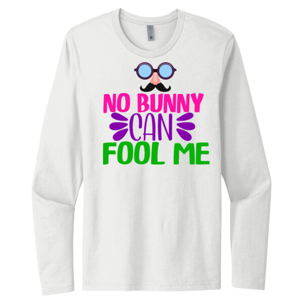 No Bunny Can Fool Me - Unisex Premium Cotton Long Sleeve T-Shirt Thumbnail