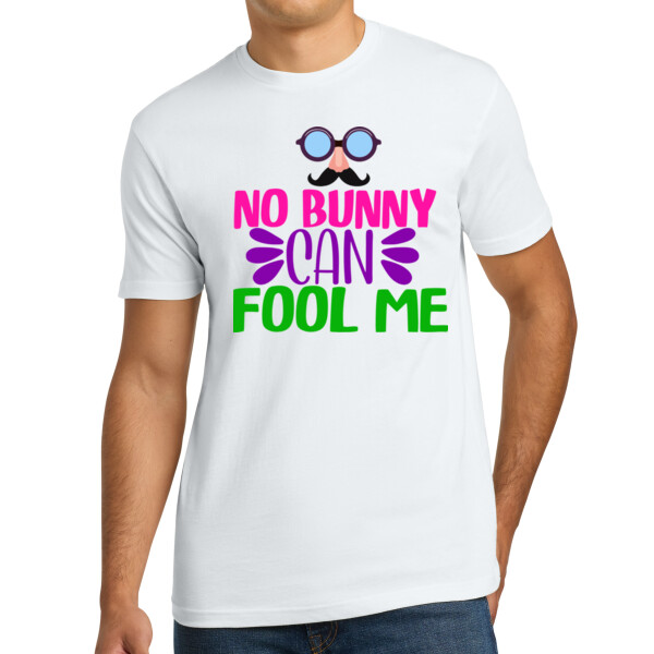 No Bunny Can Fool Me - Unisex Premium Cotton T-Shirt Thumbnail