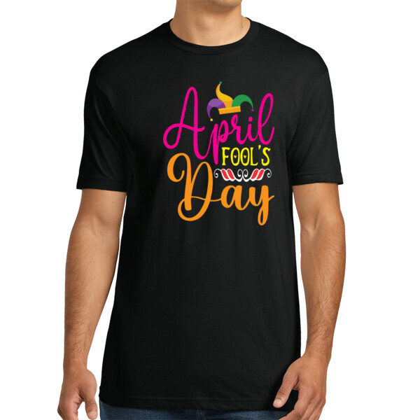 April Fools Day 2 - Unisex Premium Cotton T-Shirt Thumbnail