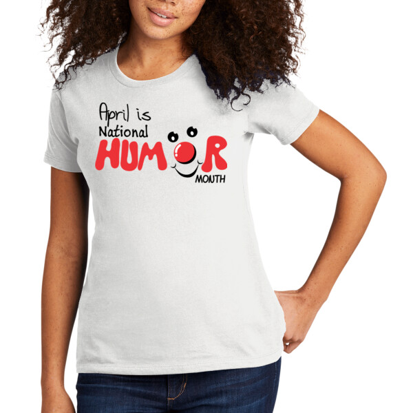 April Fools Month - Women's Premium Cotton T-Shirt Thumbnail