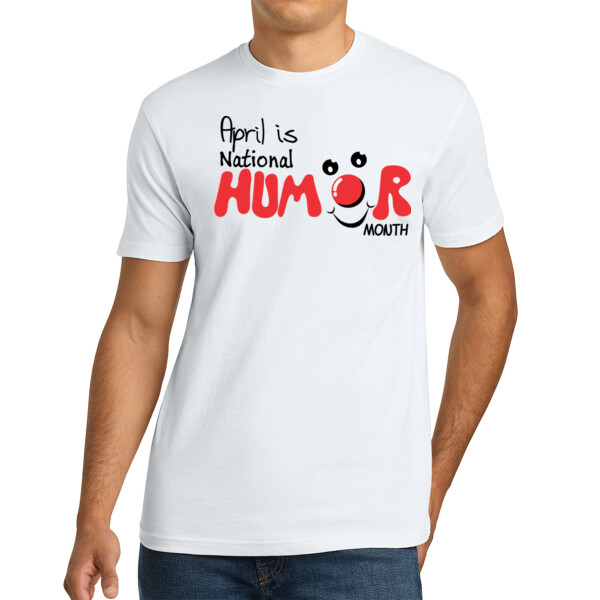 April Fools Month - Unisex Premium Cotton T-Shirt Thumbnail
