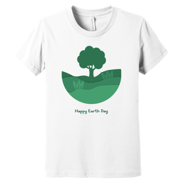 Earth Tree - Youth Premium Cotton T-Shirt Thumbnail