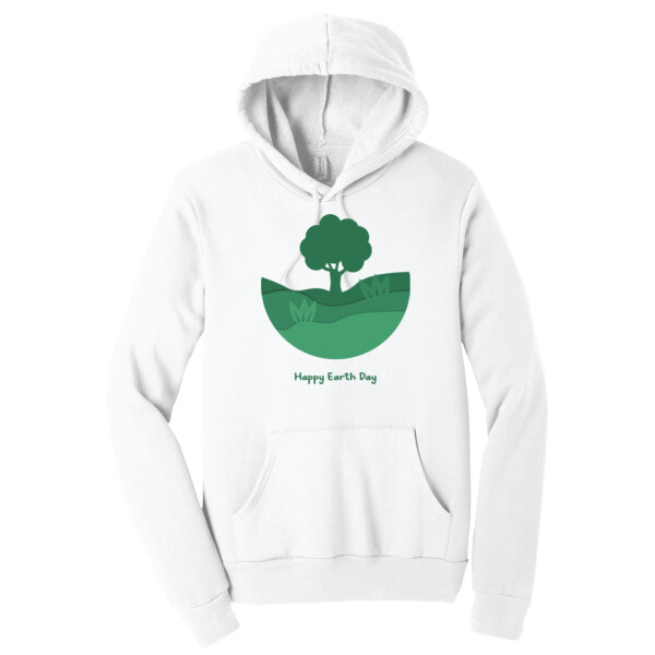 Earth Tree - Unisex Premium Fleece Pullover Hoodie Thumbnail