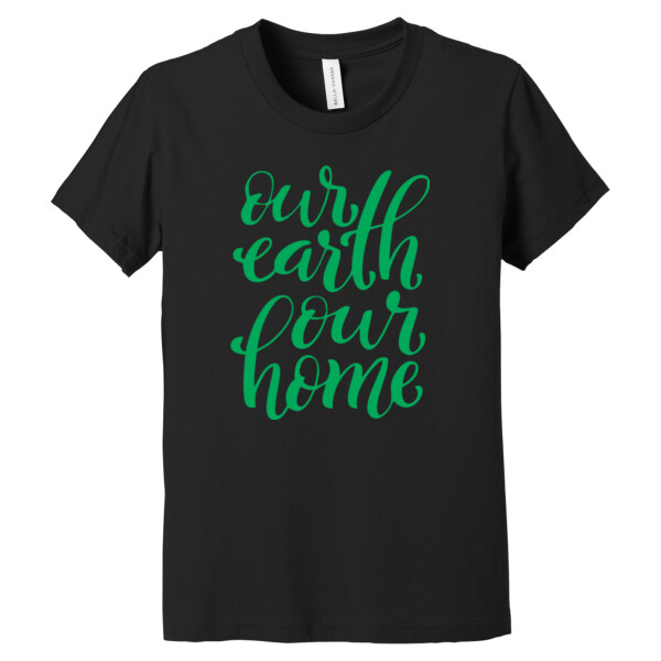 Our Earth Our Home - Youth Premium Cotton T-Shirt Thumbnail