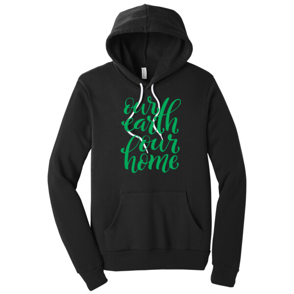 Our Earth Our Home - Unisex Premium Fleece Pullover Hoodie Thumbnail