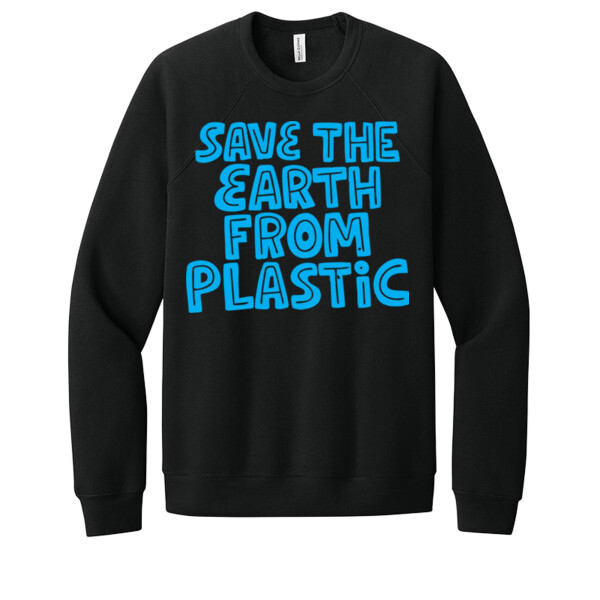 Save Earth - Unisex Premium Fleece Crew Sweatshirt Thumbnail