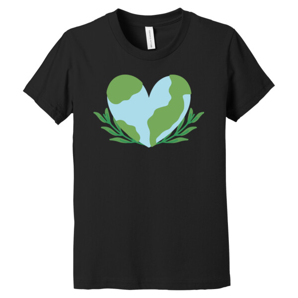 Earth Heart - Youth Premium Cotton T-Shirt Thumbnail