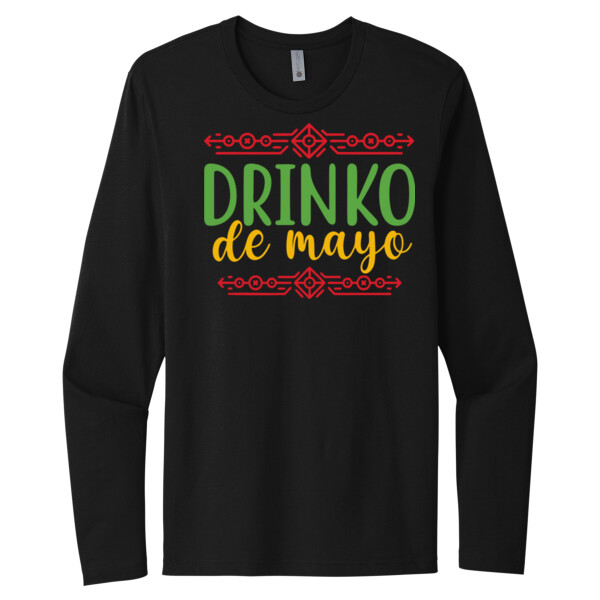 Drinko De Mayo - Unisex Premium Cotton Long Sleeve T-Shirt Thumbnail