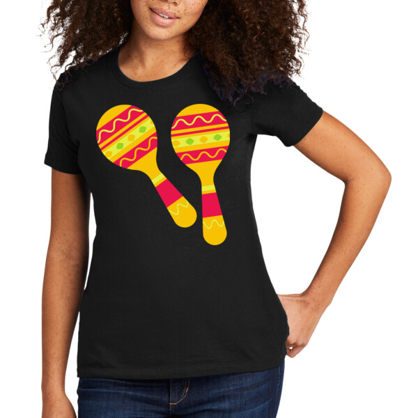 Maracas 2 - Women's Premium Cotton T-Shirt Thumbnail