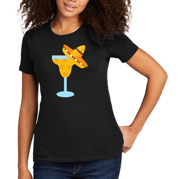 Cool Drink - Women's Premium Cotton T-Shirt Thumbnail