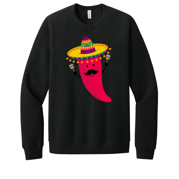 Chili - Unisex Premium Fleece Crew Sweatshirt Thumbnail
