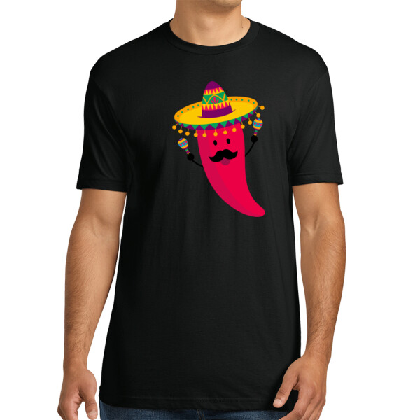Chili - Unisex Premium Cotton T-Shirt Thumbnail