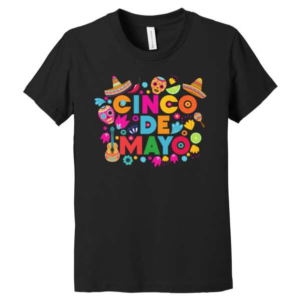 Cinco De Mayo 3 - Youth Premium Cotton T-Shirt Thumbnail