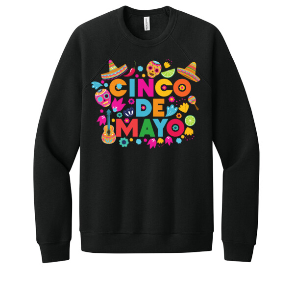 Cinco De Mayo 3 - Unisex Premium Fleece Crew Sweatshirt Thumbnail