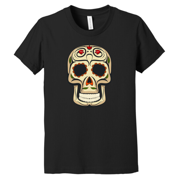 Skull  - Youth Premium Cotton T-Shirt Thumbnail