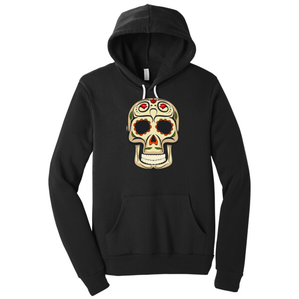 Skull  - Unisex Premium Fleece Pullover Hoodie Thumbnail