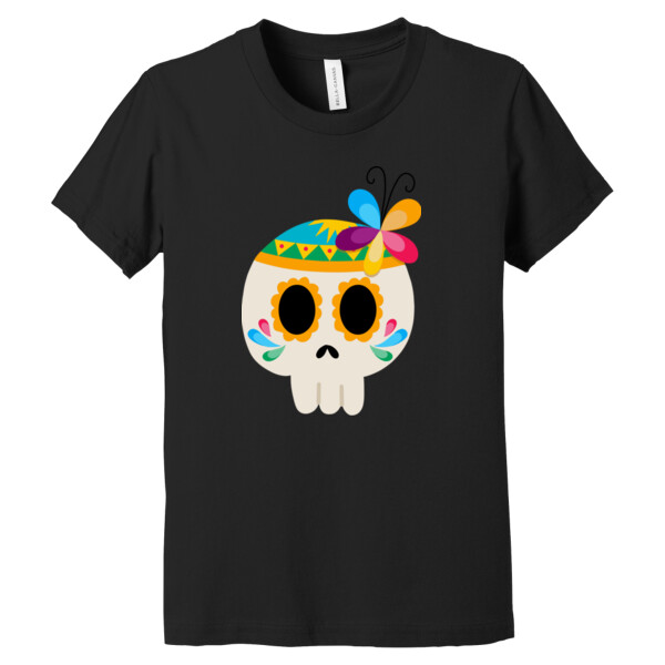 Skull 3 - Youth Premium Cotton T-Shirt Thumbnail