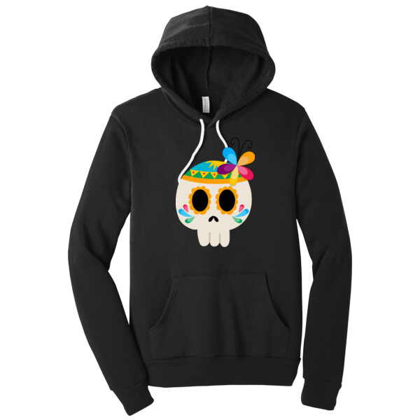 Skull 3 - Unisex Premium Fleece Pullover Hoodie Thumbnail