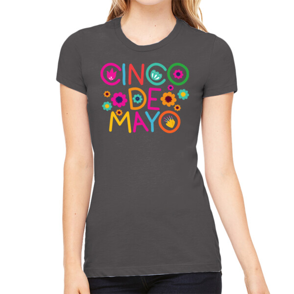 Cinco De Mayo 5 - Women's Premium Cotton Slim Fit T-Shirt Thumbnail