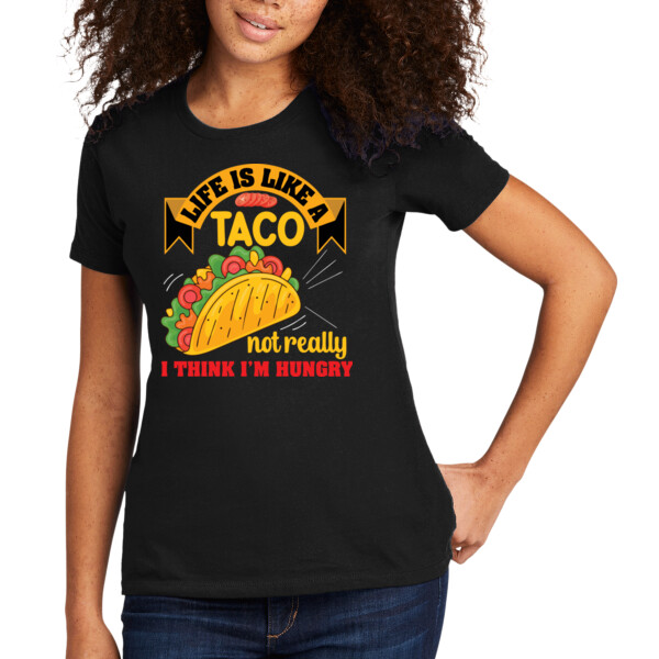 Taco Life - Women's Premium Cotton T-Shirt Thumbnail