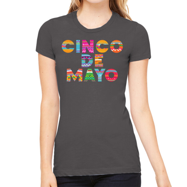 Cinco De Mayo 8 - Women's Premium Cotton Slim Fit T-Shirt Thumbnail