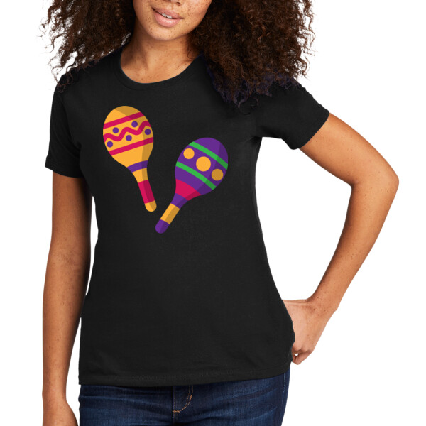 Maracas - Women's Premium Cotton T-Shirt Thumbnail